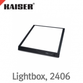 카이저 Prolite Basic 2 Lightbox, 2406 /크기-56cm x 66cm x 6cm, 조명 면적-50cm x 60cm, 램프-13W 4개
