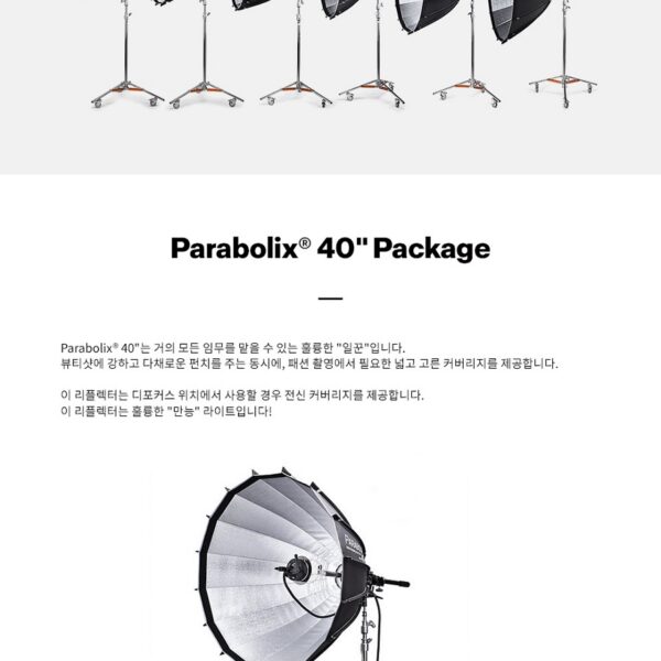 파라볼릭스 Parabolix 40 Package (스탠드 미포함)