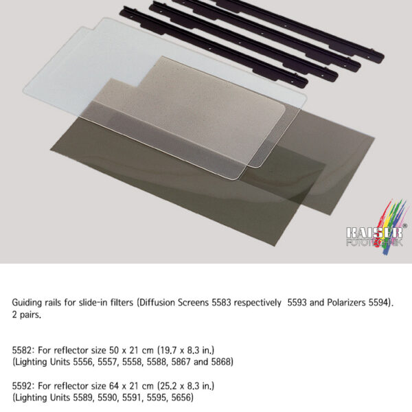 카이저 Filter Holder, 5582 /Lighting Units 5556, 5557, 5558용 필터 홀더