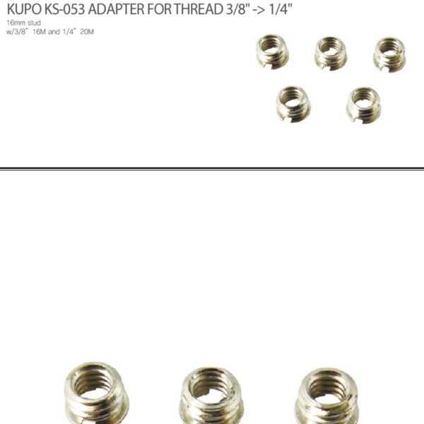 쿠포 KUPO KS-053 ADAPTER FOR THREAD