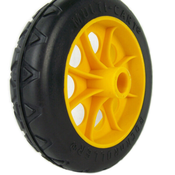 락앤롤러 R-Trac Rear Wheel 2-Pack, 6" x 1.5" No-flat (Pair of wheels for R2 and RMH1), Offset Hub