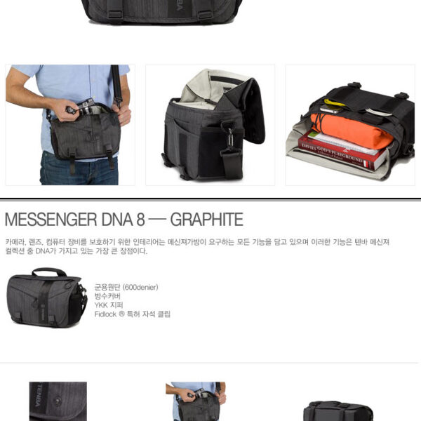 텐바 638-421 Messenger DNA 8 Graphite