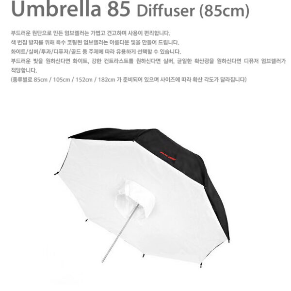 토브라이트 TOVlite Umbrella UMB85 /85cm 엄브렐러 (반사디퓨저)